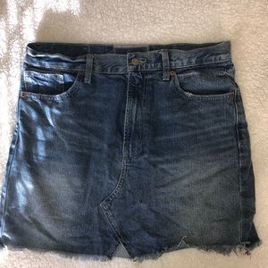 jean skirt